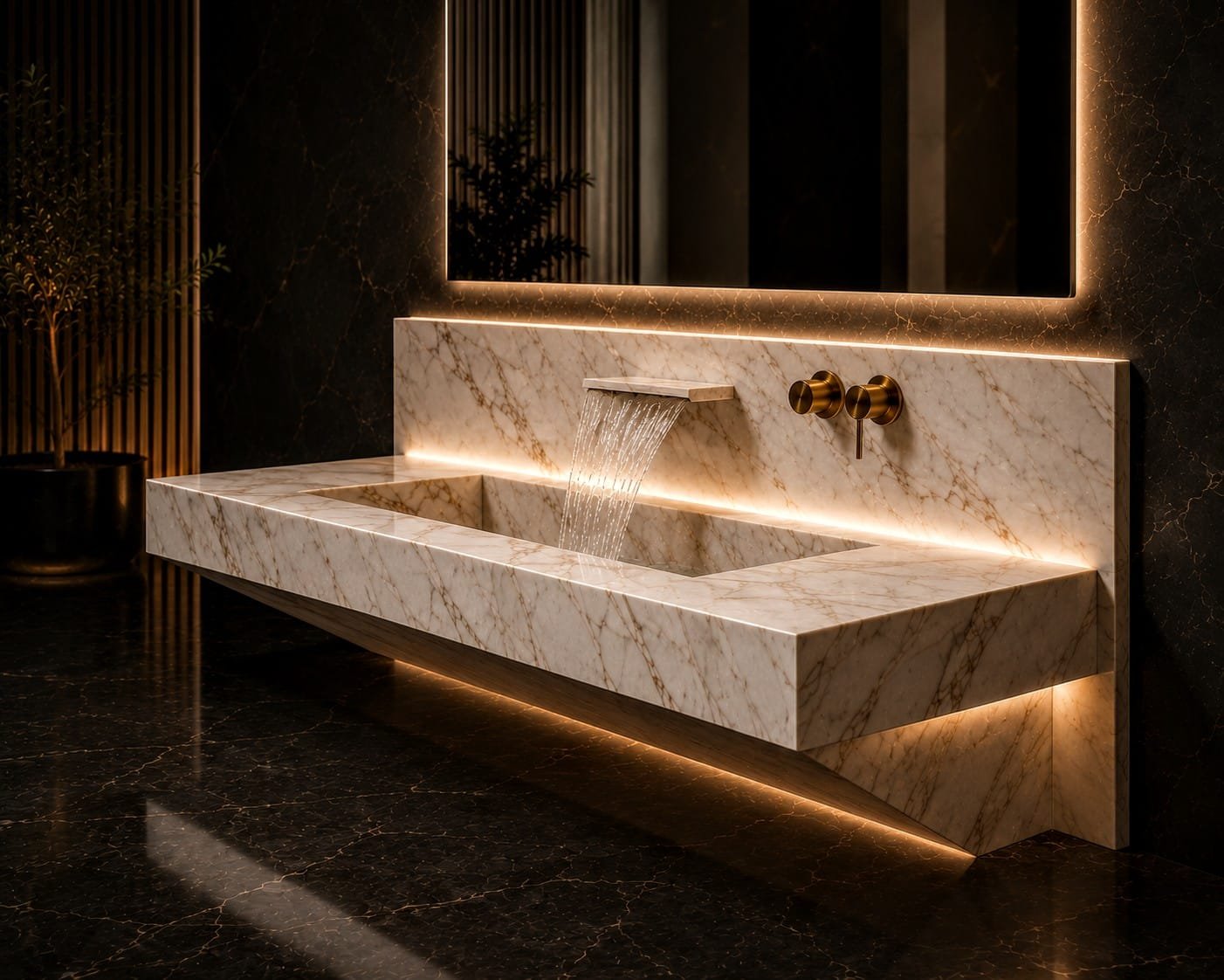 ORIGIN WALL luxury ceramic basin